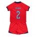 Günstige England Kyle Walker #2 Babykleidung Auswärts Fussballtrikot Kinder WM 2022 Kurzarm (+ kurze hosen)